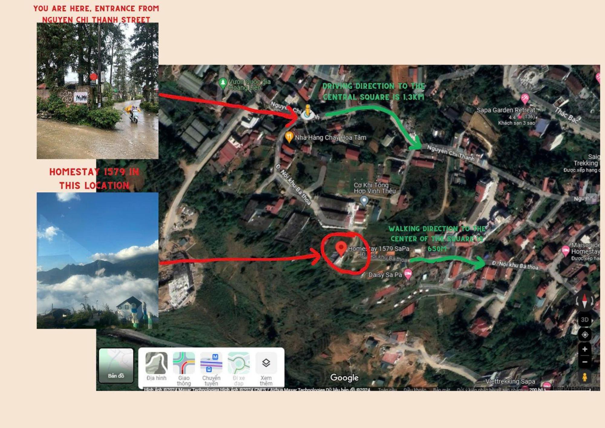 Homestay 1579 Sapa Zewnętrze zdjęcie